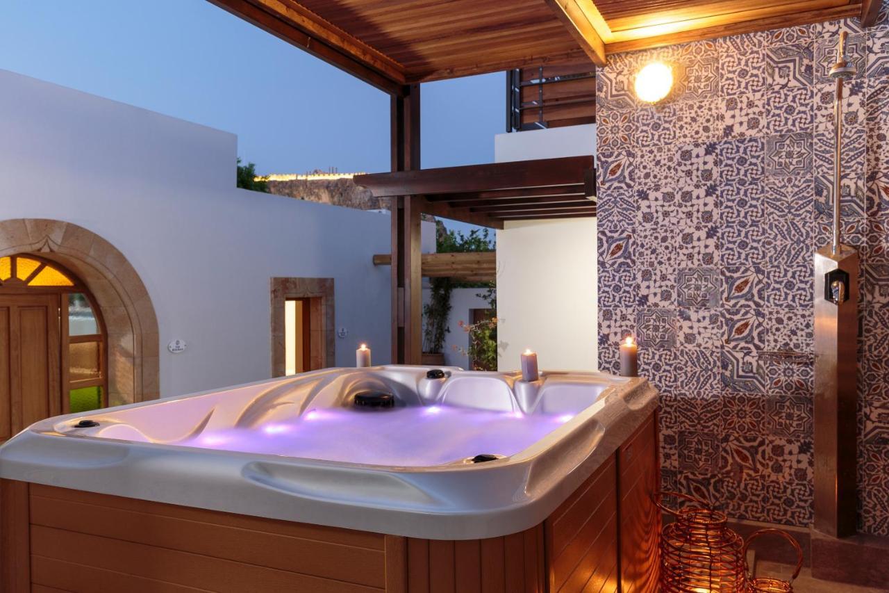 Lindosaquaview Luxury Villa المظهر الخارجي الصورة