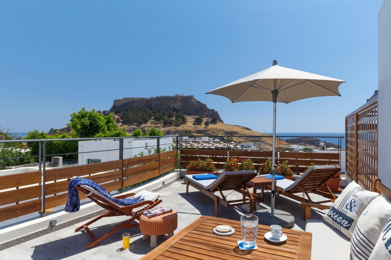 Lindosaquaview Luxury Villa المظهر الخارجي الصورة